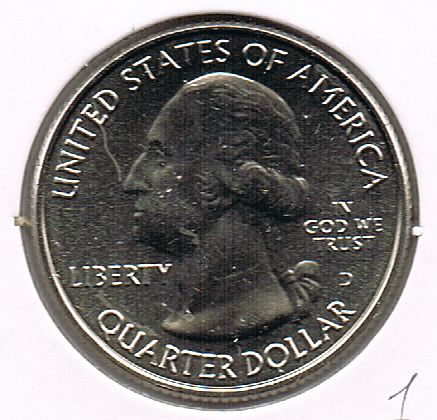 25 Cents / Quarter Blue Ridge Parkway, North Carolina, 2015 D