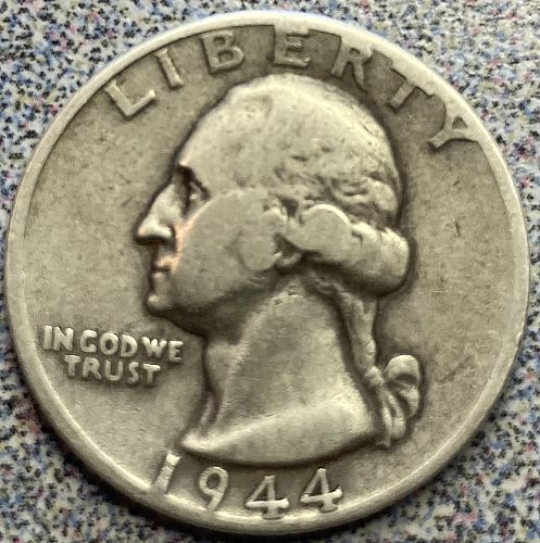 1944 D quality album coin