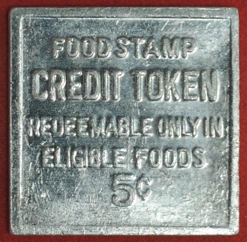 Grand Union 5¢ Food Stamp Credit