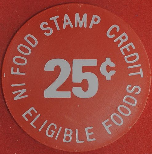 Stokes' Food Center, Burley and Jerome, ID 25&cent; Food Stamp Credit