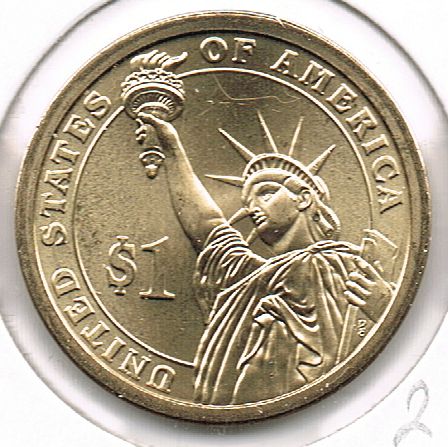 1 Dollar "Presidential Dollar" -  Thomas Jefferson, 2007 P, BU