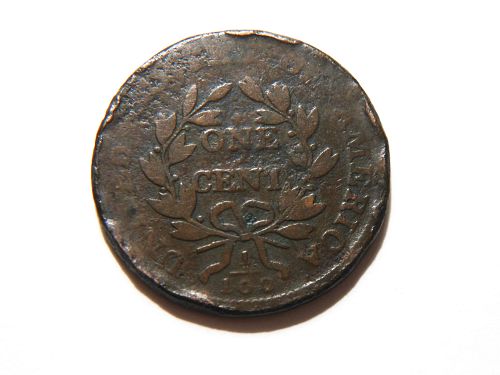 1802 Draped Bust Large Cent.