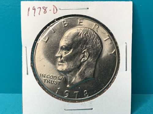1978-D Eisenhower Dollar