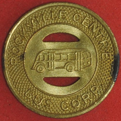 Rockville Center Bus Corp. (New York) Local Fare Token NY 785B