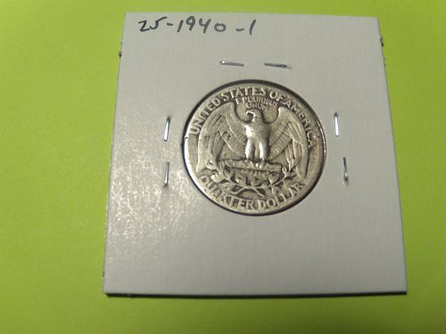 1940 Washington Quarter  #25-1940-1