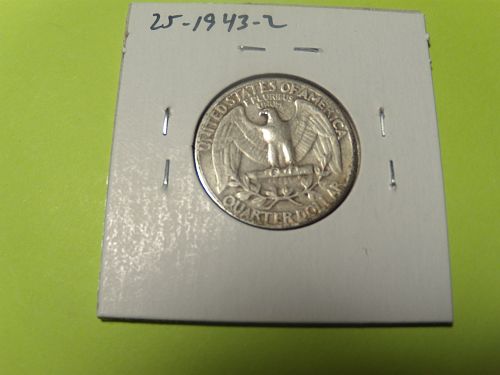1943 Washington Quarter  #25-1943-2