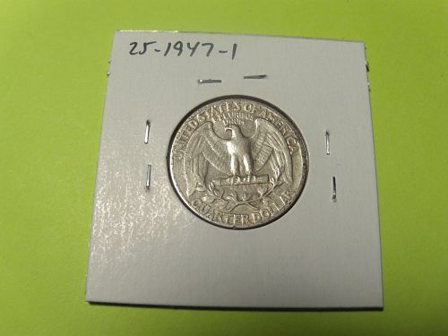 1947 Washington Quarter  #25-1947-1