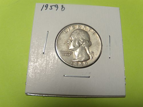 1959D Washington Quarter  #25-1959D-1