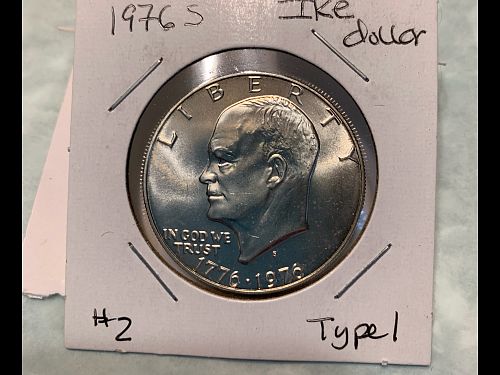 1976 S Ike dollar mint set uncirculated item-2.  40%
