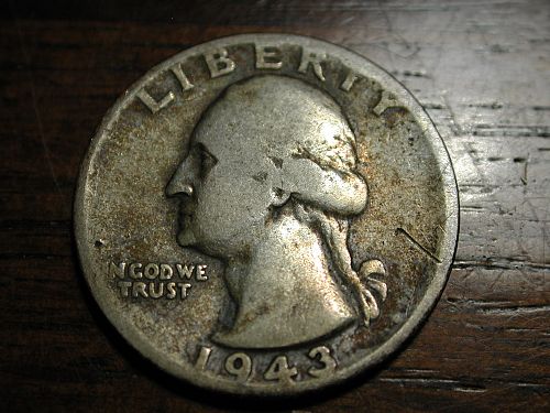 1943d Washington Quarter NICE