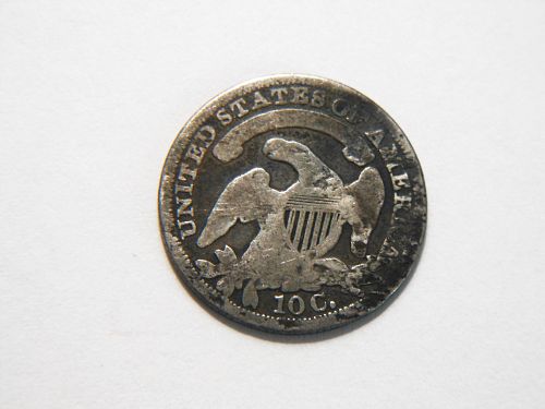 1834 Silver Capped Bust Dime-Large 4