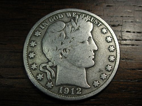 1912d Barber Half Dollar NICE