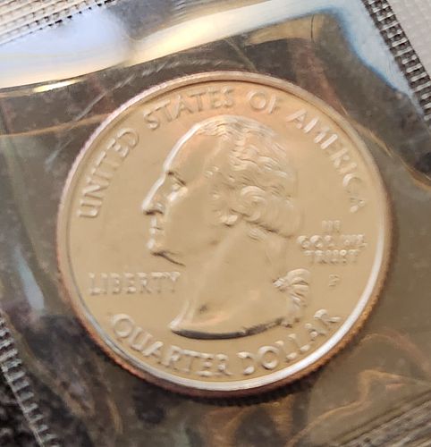 2002-P Indiana State Quarter - BU in original Mint Cello