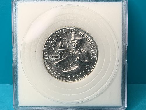 1976-S 40% Silver Clad Washington Quarter