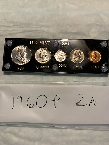 1960 P uncirculated mint sets item-2a