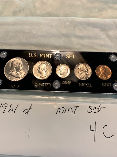 1961 D uncirculated mint sets item-4c