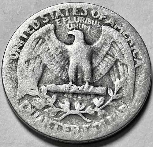 1934 P Washington Quarters: Heavy Motto