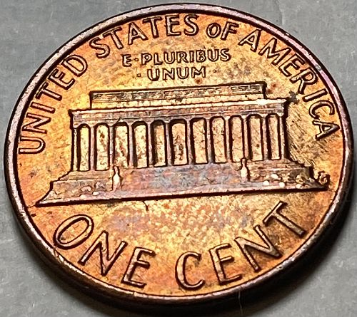 1991 P Lincoln Memorial Cent Small Cents