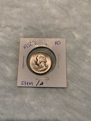 New / Old 1952 S Washington Quarter item-1a from uncirculated mint sets