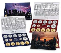 2008 US Mint Uncirculated Coin Set P & D (U08) 28 Coin Set