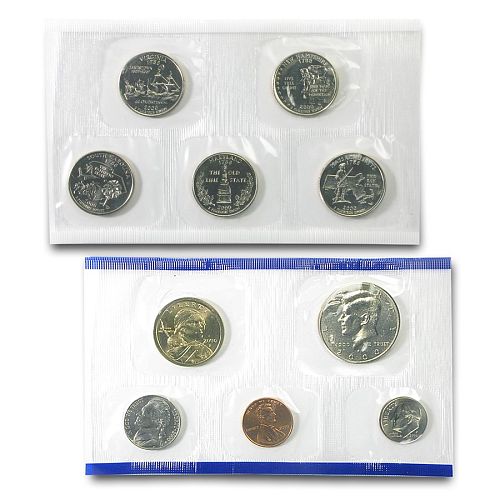 2000 US Mint Uncirculated Coin Set P & D (U0) 20-Coin Set