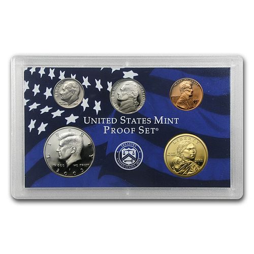 2003-S US Mint Proof Sets: 10 Piece Set