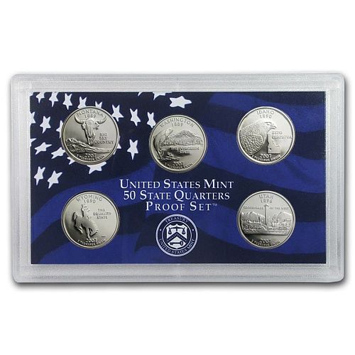 2007-S US Mint Proof Sets: 14 Piece Set