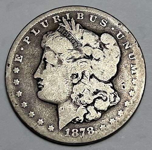 1878 CC Morgan Dollars Early Silver Dollars  31623