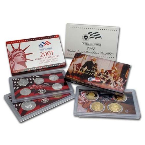 2007 S Proof Silver Proof Set