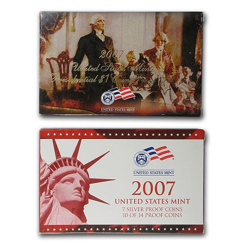 2007 S Proof Silver Proof Set