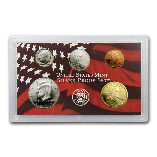 2008 S Proof Silver Proof Set