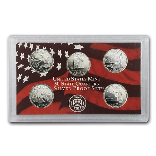 2008 S Proof Silver Proof Set