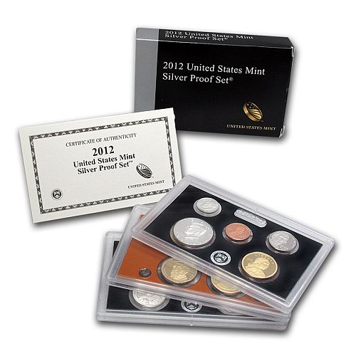 2012 S Proof Silver Proof Set