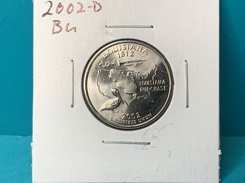 2002-D Louisiana 50 State Quarter