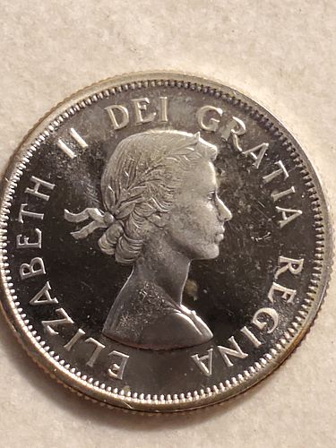 1964 Canada 25 Cent Coin