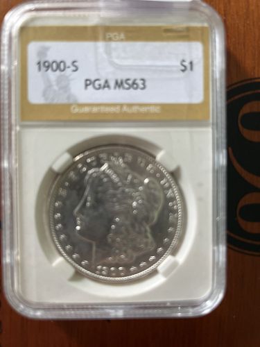 MS 63 1900 S Morgan Silver Dollar