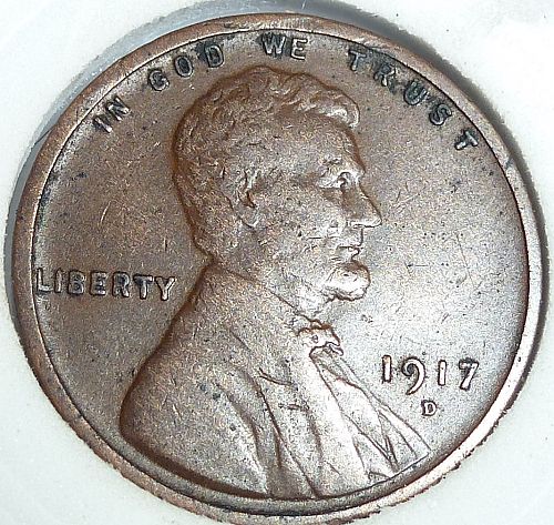 1917-D Very Fine Lincoln Wheat Cent ( 622)