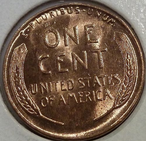 1940-P GEM  BU RED Lincoln Wheat Cent (40-H)