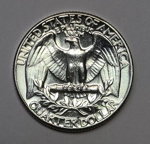 1960 TYPE B Washington Quarter MS-63 (Choice BU)