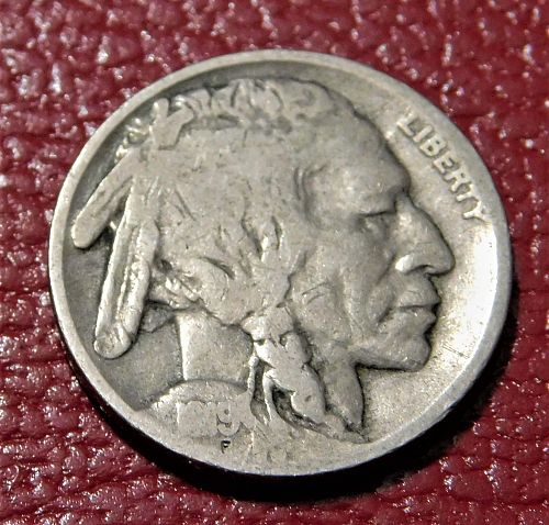 1919 P Buffalo/Indian Head Nickel, #2