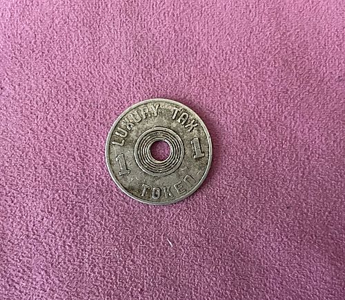 Alabama Luxury Tax Token, 1, Metal