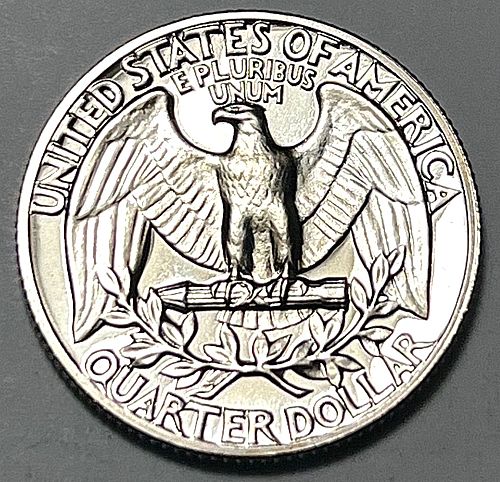 1962 Washington Quarters. 4712