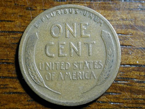 1912d Lincoln Wheat penny cent NICE