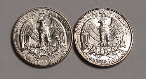 1997 P&D Washington Quarters in BU