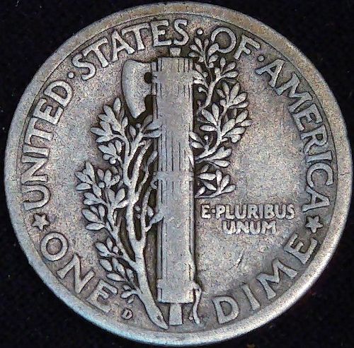 1924 D Mercury Dime