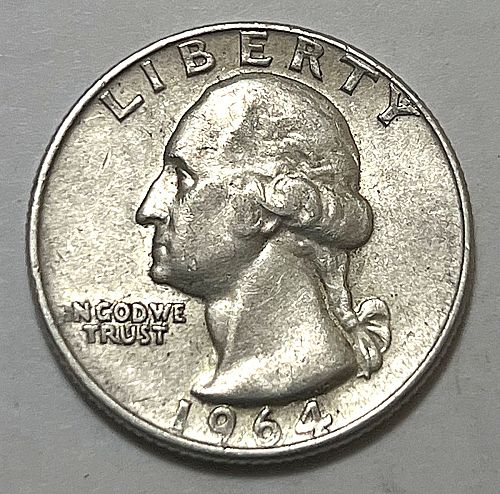 1964 Washington Quarters Silver Composition 61721