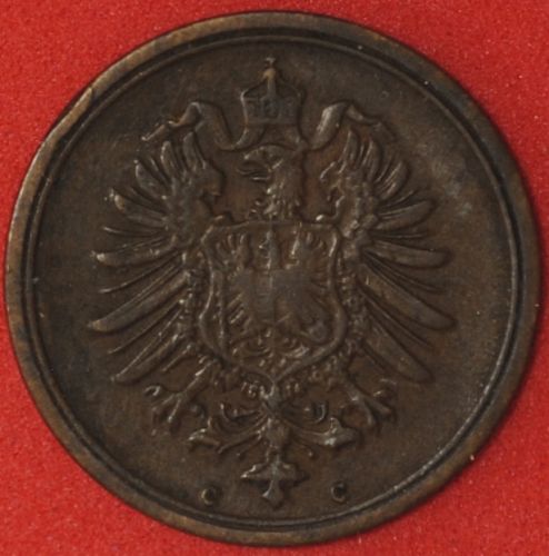 1874C Germany/Empire Pfennig VF