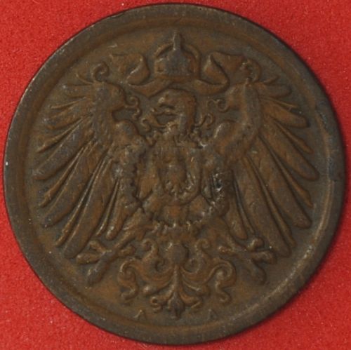 1908A Germany/Empire 2 Pfennig VF
