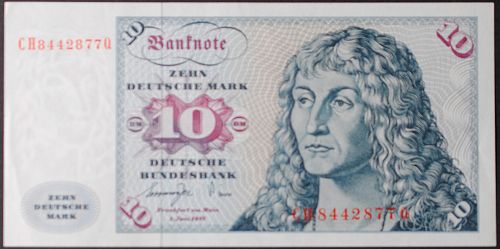 Germany/Fed. Rep. P31b 10 Deutschemarks AU