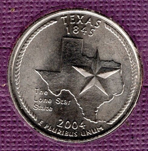 2004 P Texas 50 States and Territories Quarters -#09-010